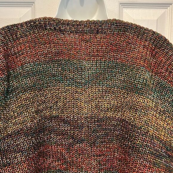 Mossimo Supply Co. Multicoloured Open Face Cardigan Size S - Picture 7 of 10